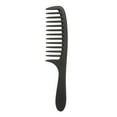 thumbnail image 1 of Wide Tooth Comb Detangling Hair Wide Comb Round Hair Comb Carbon Antistatic Comb, 1 of 5