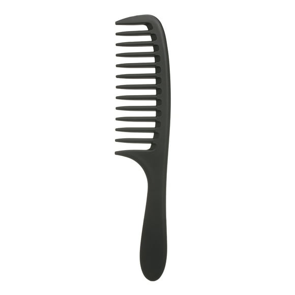 DKJ Peigne à Dents Larges Démêlant les Cheveux Peigne Grand Peigne Rond Peigne Antistatique au Carbone