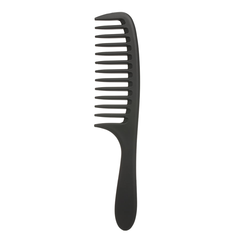 Wide Tooth Comb Detangling Hair Wide Comb Round Hair Comb Carbon ...