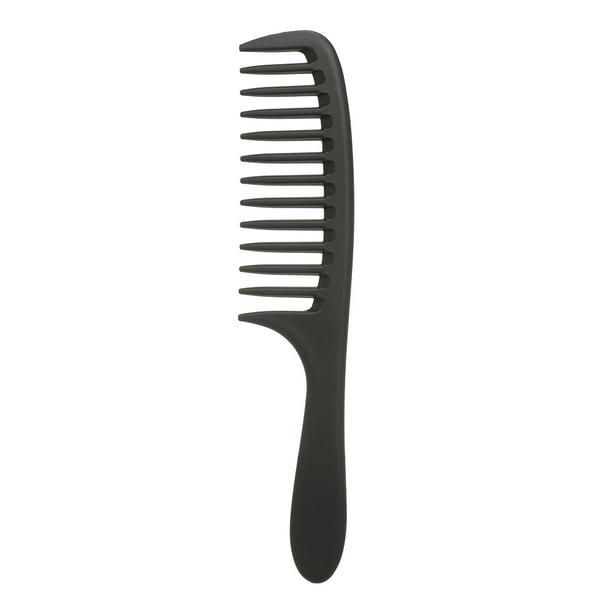 Wide Tooth Comb Detangling Hair Wide Comb Round Hair Comb Carbon