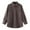 C76/Coffee, variant on Minimalist Soft Shirt Style Coat With Large Pockets Fashionable Outerwear For Casual And Wear Fashion Clothing
