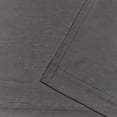 thumbnail image 4 of Nicole Miller New York Sawyer Cotton Blend Grommet Top Light Filtering Curtain Panels, 52"x84", Gunmetal, Set of 2, 4 of 7