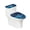 Sea ​​Turtles, variant on HELLHERO 2 Pcs Set Toilet Seat Protector for Bathroom Supplies Astronaut Universal Toilet Lid Covers Set Adjustable