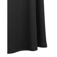 thumbnail image 6 of KOGMO Womens Casual Maxi Skirt with Waist Drawstring and Side Pockets (S-3X), 6 of 7