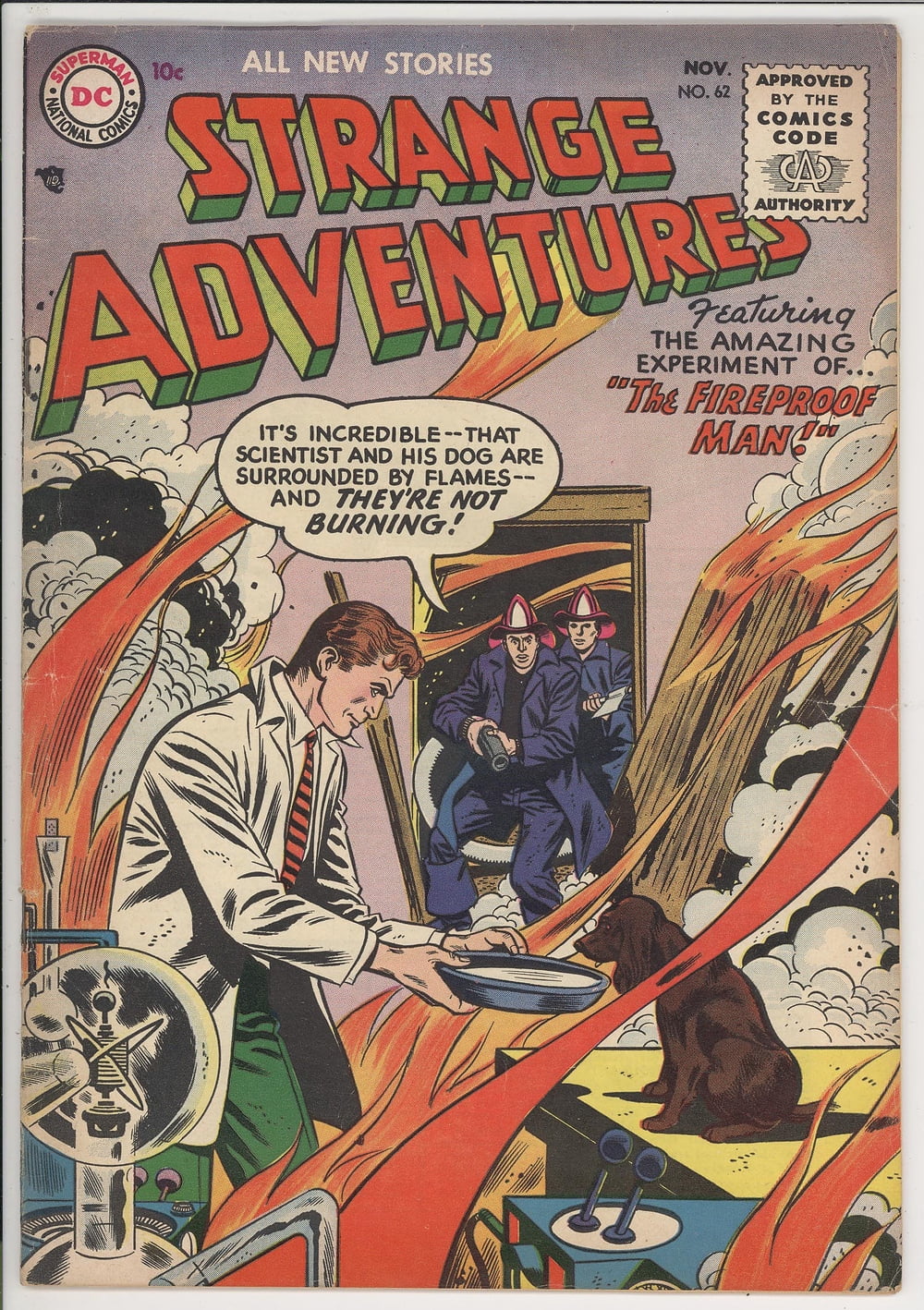 Cover of Strange Adventures #62