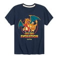 thumbnail image 2 of Pokémon - Charmander See The Evolution - Youth Short Sleeve Graphic T-Shirt, 2 of 7