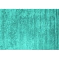 thumbnail image 1 of Ahgly Company Machine Washable Indoor Rectangle Abstract Turquoise Blue Contemporary Area Rugs, 7' x 10', 1 of 4