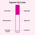 thumbnail image 2 of Gerard Cosmetics Supreme Lip Creme, Pink Lip Gloss - Wild Berry Tart (.08oz), 2 of 6