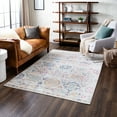 thumbnail image 4 of Mohawk Home Catahoula Low Pile Latex Backed Stain and Fade Resistant Geometric Multi Indoor Area Rug, 7' 10" X 10', 4 of 8