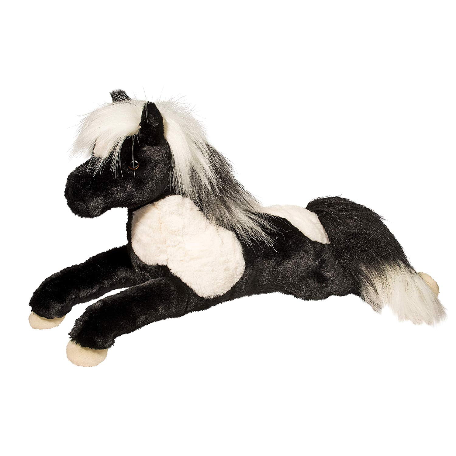 black horse stuffed animal