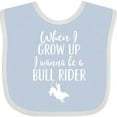 thumbnail image 3 of Inktastic Future Bull Rider Rodeo Boys Baby Bib, 3 of 4