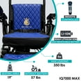 thumbnail image 3 of Majestic Fauteuil Roulant Électrique, Fauteuils Roulants Électriques Légers pour Aînés, Capacité de 350 Lb, 3 of 5