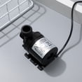 thumbnail image 4 of CIMAXIC DC 12V Brushless Submersible Water Pump 800L/H 5M for Fountain Pool Solar Circulation System Water Circulation System,3.15"X2.56"X1.57", 4 of 4