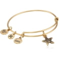thumbnail image 1 of Alex and Ani Starfish II Rafaelian Gold Bangle Bracelet, 1 of 2