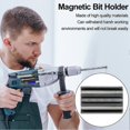 thumbnail image 2 of Magnetic Bit Holder Screwdriver Bits Holder with Adhesive Powerful Magnet Drill Bit Stand Small Power Tool Accessories, 2 of 5