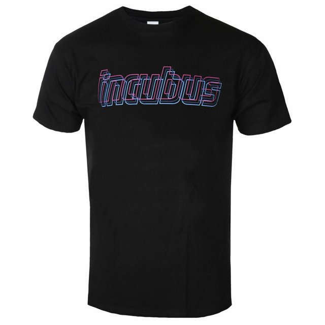 Incubus Adult Trippy Neon Cotton T-Shirt