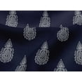 thumbnail image 4 of oneOone Viscose Jersey Fabric Paisley Block Printed Craft Fabric BTY 60 Inch Wide, 4 of 5