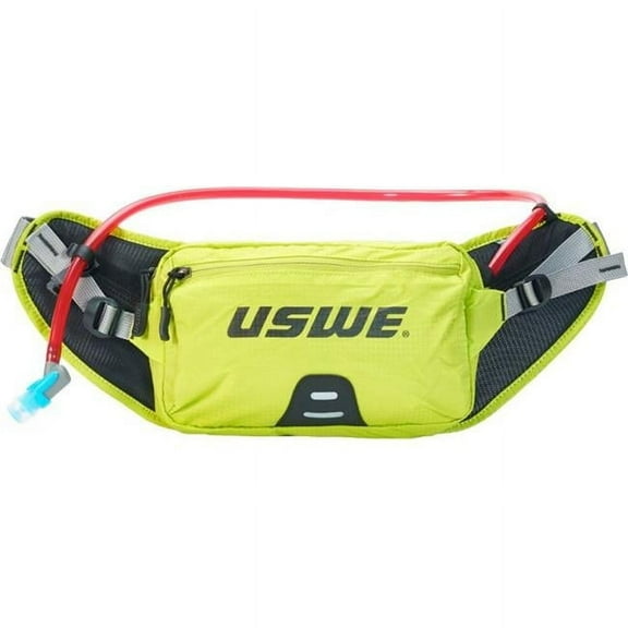Uswe Zulo 2L Waist Hydration Belt Crazy Yellow, 2 Liters V-2024326