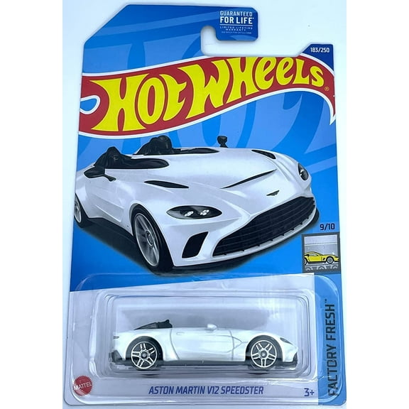 Hot Wheels Aston Martin V12 Speedster Factory Fresh 9/10 183/250 - Assorted