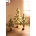 thumbnail image 2 of Kalalou Green Artificial Frosted Christmas Large Tree - Perfect for Gift, 2 of 2