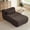 Brown, variant on MAYEERTY Modern Cloud Loveseat Sofa, Modular Sectional Corduroy Couch, Boneless Plush No-Assembly for Apartment