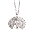 thumbnail image 1 of Lindo retrato animal boceto torpe Penguin Collar de girasol collar collar collar colgante, 1 of 3