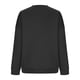 thumbnail image 5 of mujer otoño invierno tops sudadera de manga larga para mujer casual cuello redondo ajuste suelto pollover polar tops negro / xl, 5 of 5