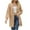 Khaki, variant on Frostluinai Cardigan for Women Jacquard Open Front Lightweight Cardigan Long Sleeve Lounge Jacket Solid Color Fall Knit Midi Jackets
