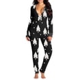 thumbnail image 2 of SMihono Pantalon en Lin pour Femmes Mode Grande Taille Décontracté Ample Imprimé Bouton-Pression Combinaison Grand pour Femmes, jusqu'à 65 % de Réduction!, 2 of 6
