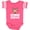 Football Pink and White, variant on Inktastic Dog Corgi Squad Boys or Girls Baby Bodysuit