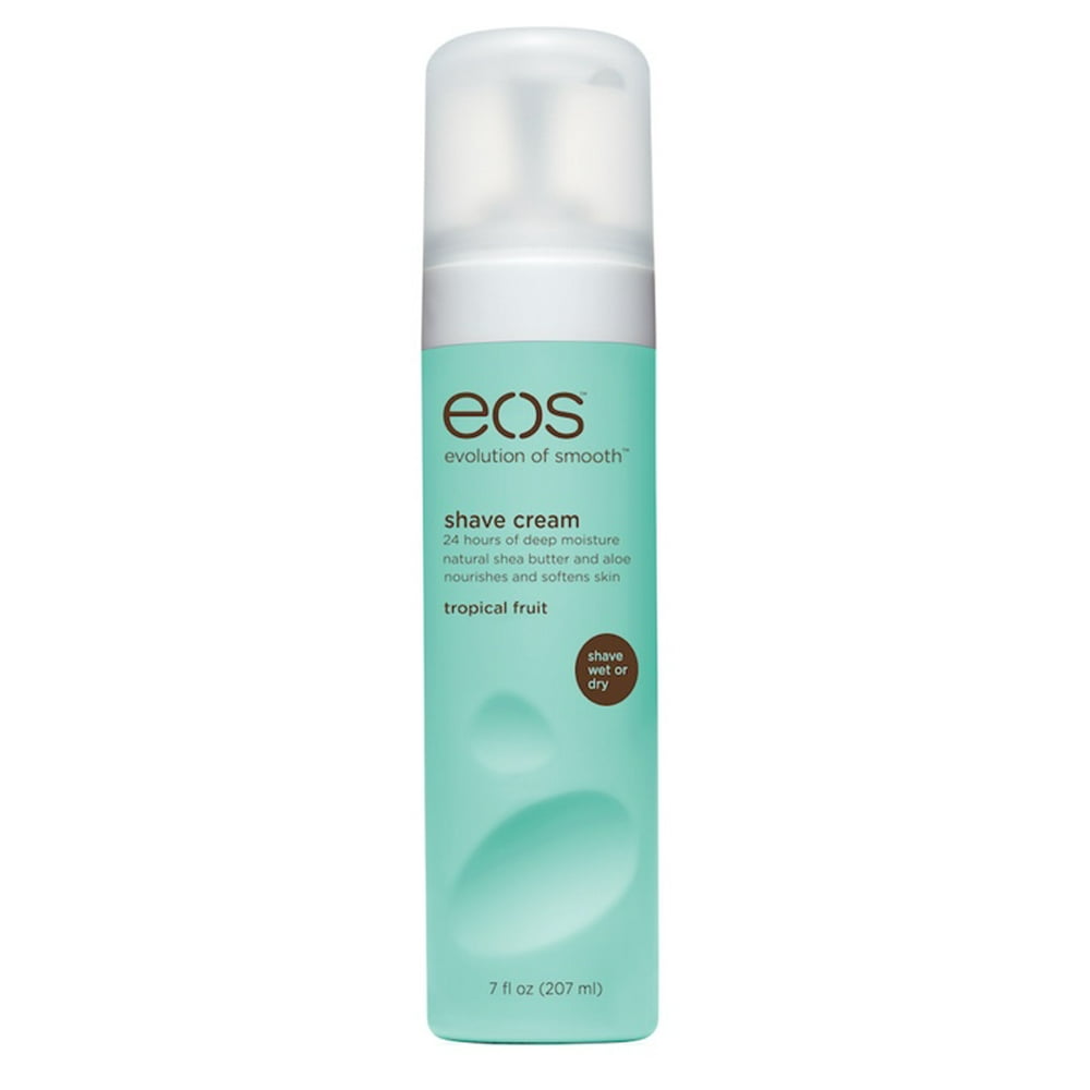 eos Ultra Moisturizing Shave Cream , Tropical Fruit, 24 Hours of Deep