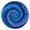 Blue Tie Dye, variant on Colorful Tie Dye Pattern Round Fitted Tablecloth with Elastic Edge,Dining Table Cover Waterproof,Outdoor Round Tablecloth for Camping,Dining,Indoor and Outdoor