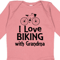 thumbnail image 4 of Inktastic Biking with Grandma Cycling Boys or Girls Long Sleeve Baby Bodysuit, 4 of 5