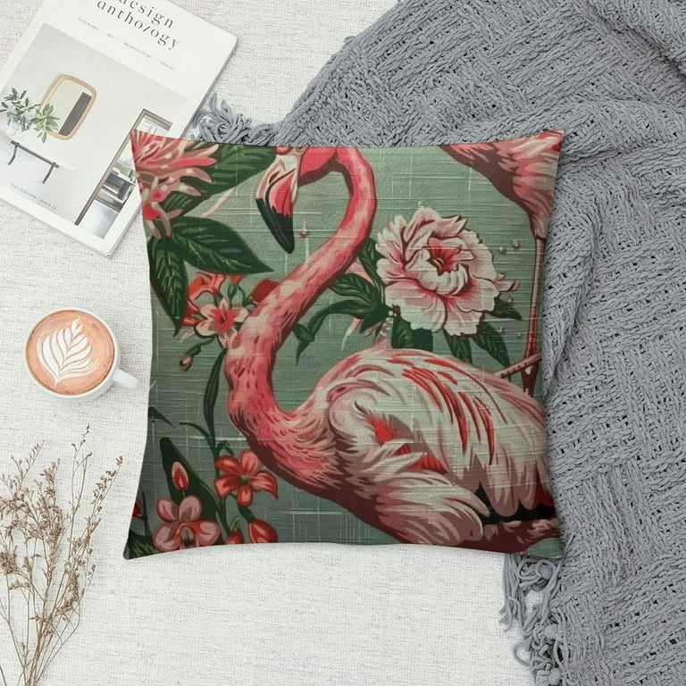 Bed Pillows Pink Flamingo Throw Pillows Shiartex Pink Flamingo