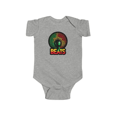 

AfroBeats Infant Baby Bodysuit Sizes 6-24 Months
