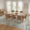 thumbnail image 3 of MICGEEK 10x14 Washable Area Rugs for Living Room, Modern Abstract Printed Rug, Vacuum-Friendly, Non Slip Indoor Rug for Bedroom Dining Room Home Decor Carpet,Green, 3 of 9