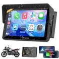 thumbnail image 1 of Pantalla de navegación GPS Carpuride W502B Pro para moto BMW, 1 of 9