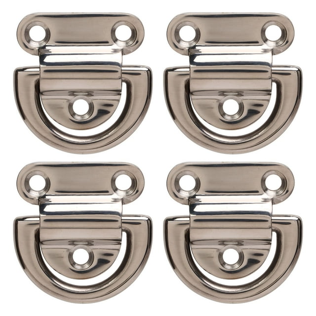 D Rings Folding Pad Eye, Folding Pad Eye Marine Stainless Steel For Yacht
