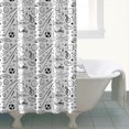 thumbnail image 4 of Baseball Football Pattern Shower Curtain 72"x84" ,Bathroom Decorative Shower Curtains Set with 12 Hooks,Modern Waterproof Washable Shower Curtain, 4 of 6