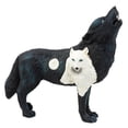 thumbnail image 2 of Ebros Gift Native Tribal Howling Wolf Totem Spirit Figurine Collection 6.25"L (Day Surrendering To Night), 2 of 5