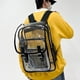 thumbnail image 4 of Mochila Transparente Resistente | Amplio Compartimento para Portátil | Mochila Escolar de Pvc Transparente | Correas Reforzadas | Apta para Estadios | Cinturón Ajustable | Bolsa Deportiva para Viajes, 4 of 6