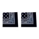 thumbnail image 4 of Injueey Bandana pañuelo Unisex Hip Hop Banda para el cabello negra Pañuelo para el cuello Sombreros deportivos Muñequeras Cabeza Bufandas cuadradas Type4 NO4 Injueey CBP119274, 4 of 5