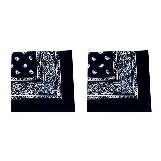 Pañuelo Bandana Unisex Bearachild Hip Hop Negro 54x54cm