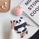 thumbnail image 5 of RV Funda de silicona para Airpods 1 y 2, AirPods 2 Funda protectora 3D Divertida y linda funda protectora de dibujos animados, AirPods 1 Funda de carga Suave TPU Silicona a prueba de golpes (Cerdo) oso de fresa Electrónica, 5 of 5