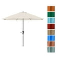 thumbnail image 4 of Pure Garden 9FT Outdoor Vented Patio Umbrella with Easy Crank (Tan), 4 of 6