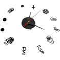 thumbnail image 4 of 1 Ensemble Horloge Murale Simple Spaceman Horloge Décorative Silencieuse pour Maison Bureau, 4 of 7