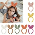 thumbnail image 5 of Girl Sweet Rabbit Ears Hair Hoop Eye-catching Headpiece Headwear, 5 of 6