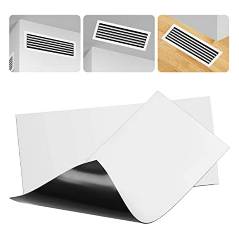 2PCS Ceiling Vent Magnetic Cover Lightweight Durable Vent Cover for  Blocking Air Leakage