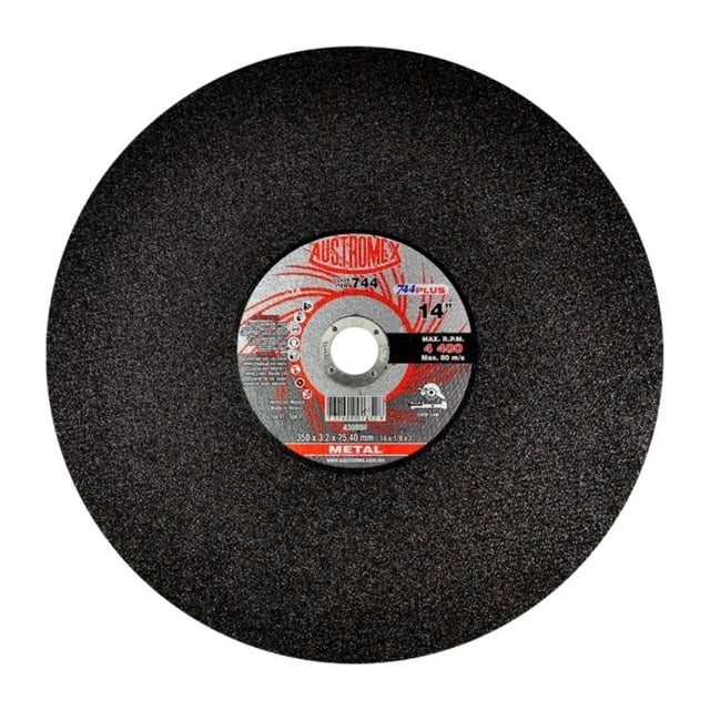Disco Abrasivo Corte 744 Austromex 14'' Grano 30 Metal