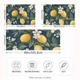 thumbnail image 2 of Yayeee Pillowcase Standard Size Set of 2 Satin Wrinkle Resistant Pillow Case, Floral Lemons, 2 of 7